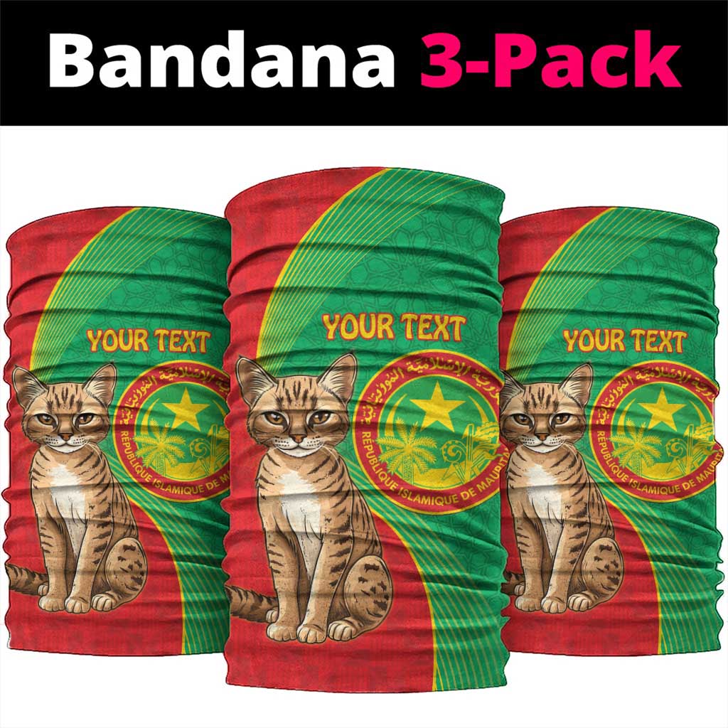 Personalized Mauritania Neck Gaiter Felis Lybica - Islamic Mix African Pattern LT15