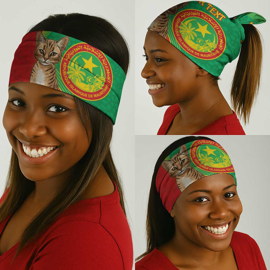 Personalized Mauritania Neck Gaiter Felis Lybica - Islamic Mix African Pattern LT15