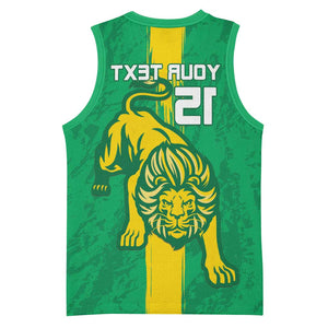 Custom Mauritania Football Basketball Jersey Go Lions of Chinguetti - African Pride