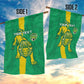 Custom Mauritania Football Garden Flag Go Lions of Chinguetti