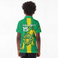 Custom Mauritania Football Kid Polo Shirt Go Lions of Chinguetti