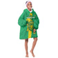 Custom Mauritania Football Kid Wearable Blanket Hoodie Go Lions of Chinguetti