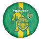 Custom Mauritania Football Spare Tire Cover Go Lions of Chinguetti