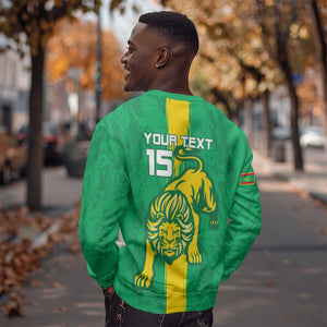 Custom Mauritania Football Sweatshirt Go Lions of Chinguetti