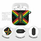 Legend Reggae Marley Football AirPods Case Rasta Lion