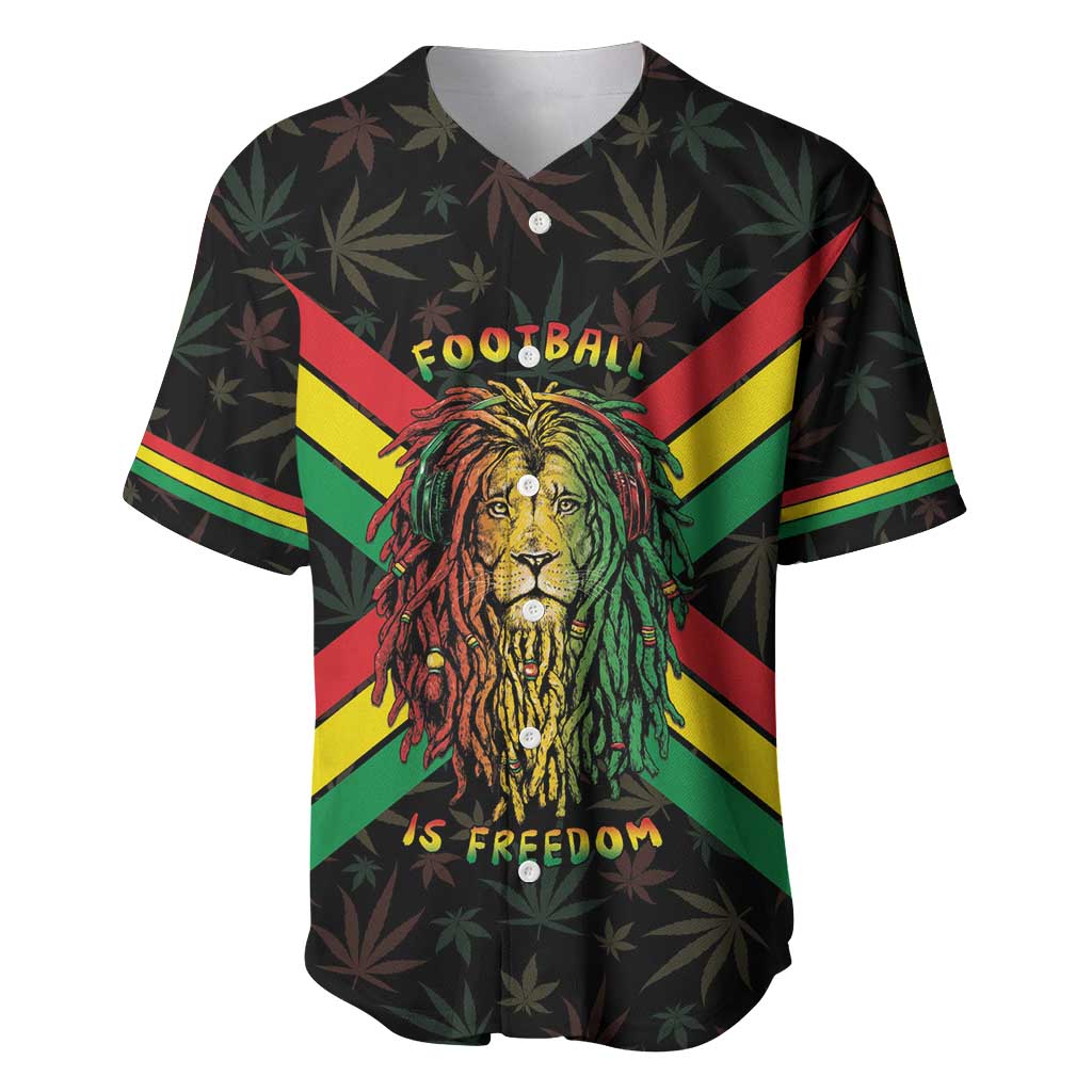Legend Reggae Marley Football Baseball Jersey Rasta Lion