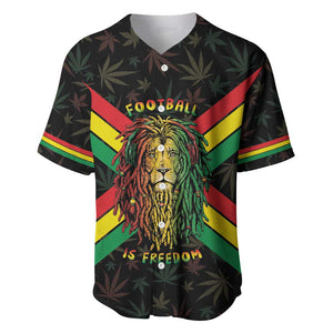 Legend Reggae Marley Football Baseball Jersey Rasta Lion