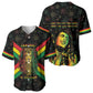 Legend Reggae Marley Football Baseball Jersey Rasta Lion