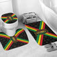 Legend Reggae Marley Football Bathroom Set Rasta Lion