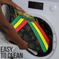 Legend Reggae Marley Football Bathroom Set Rasta Lion