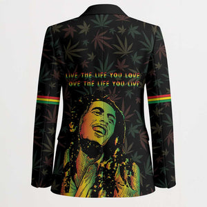 Legend Reggae Marley Football Blazer Rasta Lion