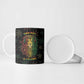 Legend Reggae Marley Football Ceramic Mug Rasta Lion