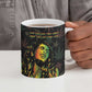 Legend Reggae Marley Football Ceramic Mug Rasta Lion