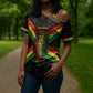 Legend Reggae Marley Football Cross Shoulder Shirt Rasta Lion