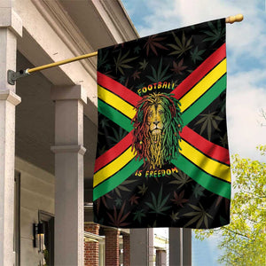 Legend Reggae Marley Football Garden Flag Rasta Lion