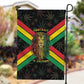 Legend Reggae Marley Football Garden Flag Rasta Lion