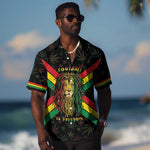 Legend Reggae Marley Football Hawaiian Shirt Rasta Lion