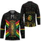 Legend Reggae Marley Football Hockey Jersey Rasta Lion