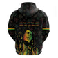 Legend Reggae Marley Football Hoodie Rasta Lion