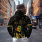 Legend Reggae Marley Football Hoodie Rasta Lion