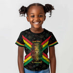 Legend Reggae Marley Football Kid T shirt Rasta Lion