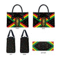 Legend Reggae Marley Football Leather Bag Rasta Lion