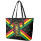 Legend Reggae Marley Football Leather Tote Bag Rasta Lion