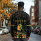 Legend Reggae Marley Football Long Sleeve Shirt Rasta Lion