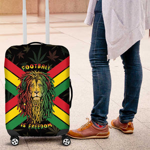 Legend Reggae Marley Football Luggage Cover Rasta Lion