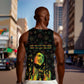 Legend Reggae Marley Football Men Tank Top Rasta Lion