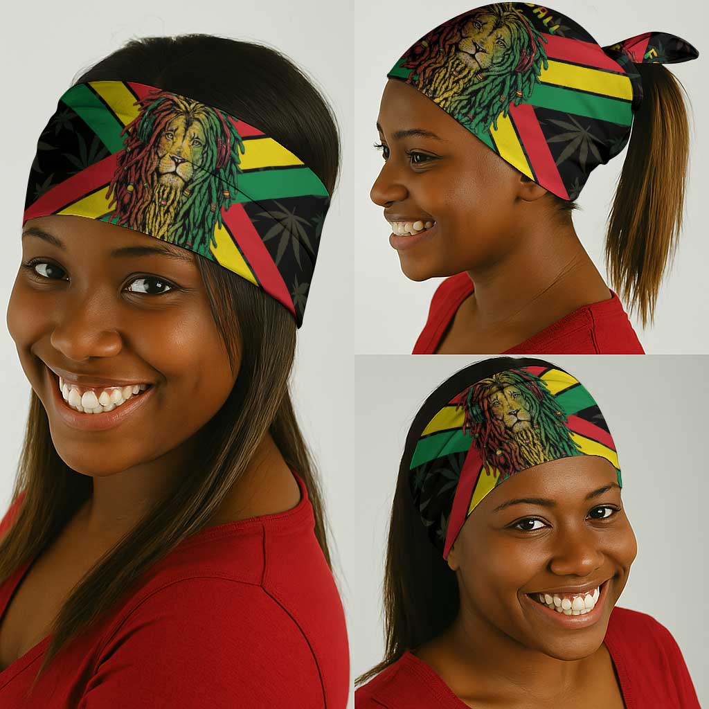 Legend Reggae Marley Football Neck Gaiter Rasta Lion