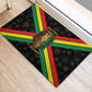 Legend Reggae Marley Football Rubber Doormat Rasta Lion