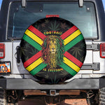 Legend Reggae Marley Football Spare Tire Cover Rasta Lion