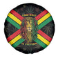 Legend Reggae Marley Football Spare Tire Cover Rasta Lion