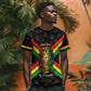 Legend Reggae Marley Football T shirt Rasta Lion