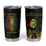 Legend Reggae Marley Football Tumbler Cup Rasta Lion