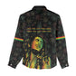 Legend Reggae Marley Football Women Casual Shirt Rasta Lion