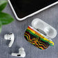 Reggae Legend Bob Football AirPods Case Grunge Style