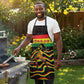 Reggae Legend Bob Football Apron Grunge Style