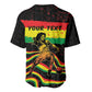 Personalized Reggae Legend Bob Football Baseball Jersey Grunge Style