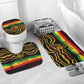 Reggae Legend Bob Football Bathroom Set Grunge Style