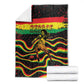 Reggae Legend Bob Football Blanket Grunge Style