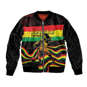 Personalized Reggae Legend Bob Football Bomber Jacket Grunge Style