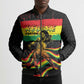 Personalized Reggae Legend Bob Football Bomber Puffer Jacket Grunge Style