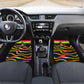 Personalized Reggae Legend Bob Football Car Mats Grunge Style