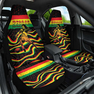 Reggae Legend Bob Football Car Seat Cover Grunge Style