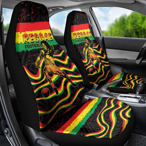 Reggae Legend Bob Football Car Seat Cover Grunge Style
