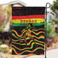 Reggae Legend Bob Football Garden Flag Grunge Style