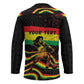 Personalized Reggae Legend Bob Football Hockey Jersey Grunge Style