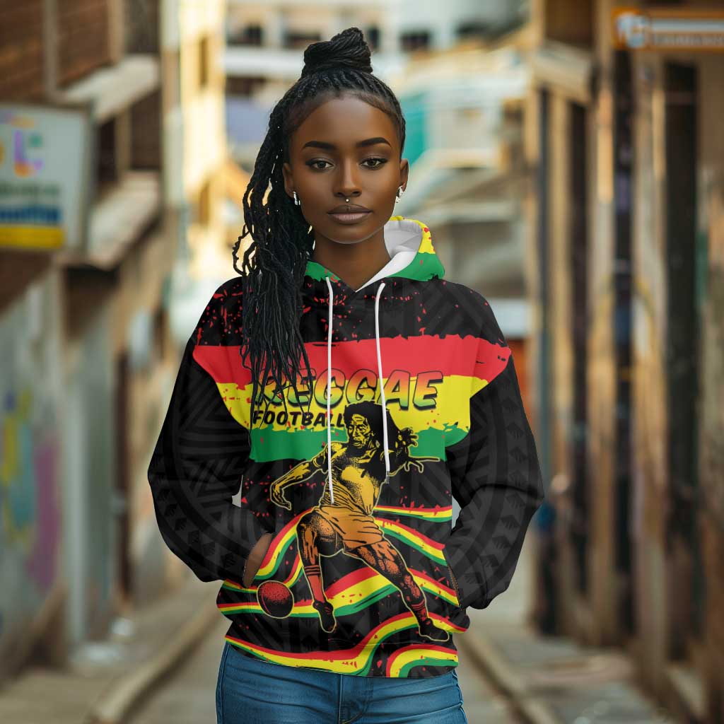 Personalized Reggae Legend Bob Football Hoodie Grunge Style